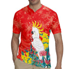 Sulphur-crested Cockatoo Christmas Rugby Jersey Australia Gumtree With Golden Wattle