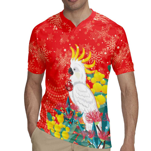Sulphur-crested Cockatoo Christmas Rugby Jersey Australia Gumtree With Golden Wattle