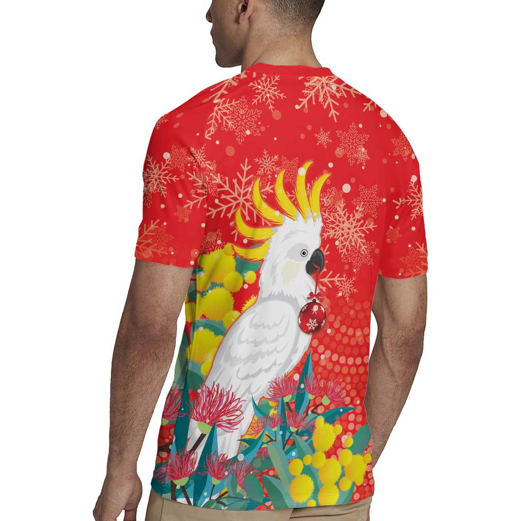 Sulphur-crested Cockatoo Christmas Rugby Jersey Australia Gumtree With Golden Wattle