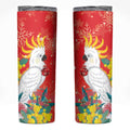 Sulphur-crested Cockatoo Christmas Skinny Tumbler Australia Gumtree With Golden Wattle
