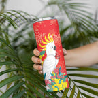 Sulphur-crested Cockatoo Christmas Skinny Tumbler Australia Gumtree With Golden Wattle