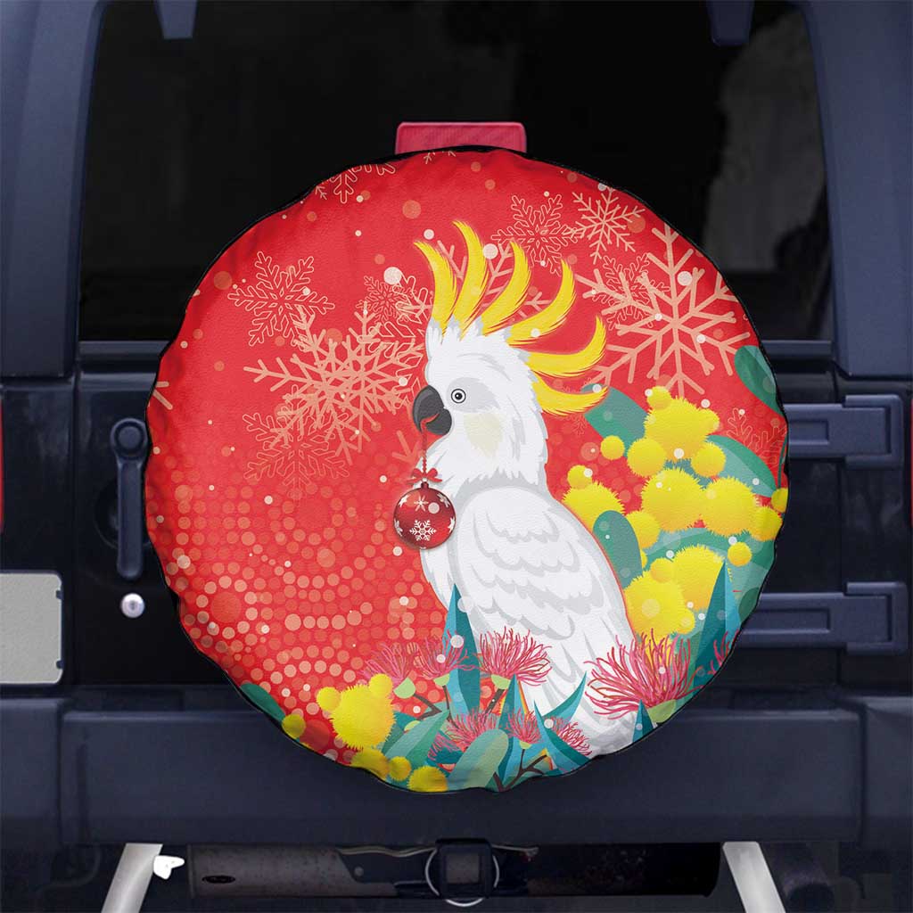 Sulphur-crested Cockatoo Christmas Spare Tire Cover Australia Gumtree With Golden Wattle