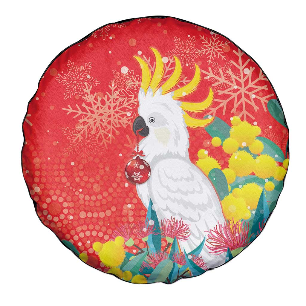 Sulphur-crested Cockatoo Christmas Spare Tire Cover Australia Gumtree With Golden Wattle