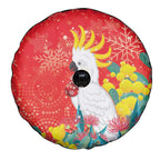 Sulphur-crested Cockatoo Christmas Spare Tire Cover Australia Gumtree With Golden Wattle