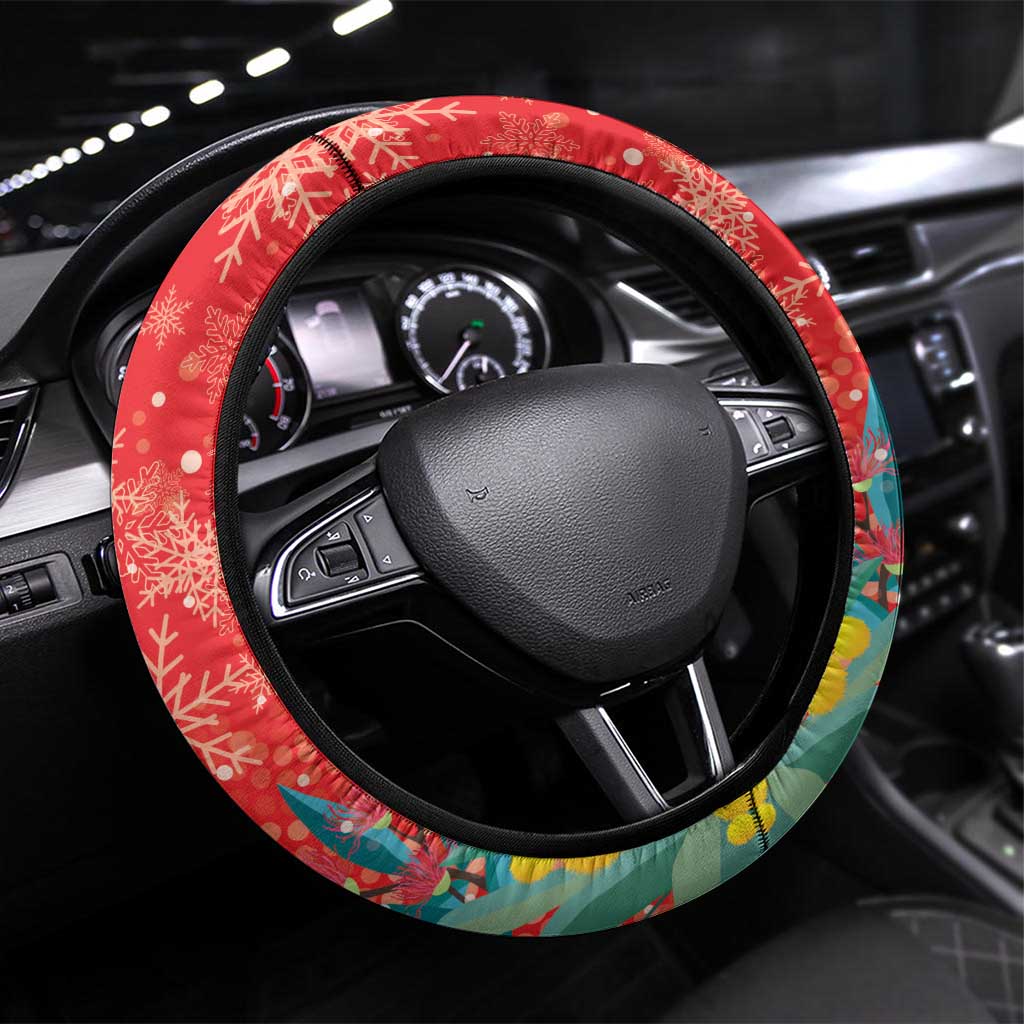 Sulphur-crested Cockatoo Christmas Steering Wheel Cover Australia Gumtree With Golden Wattle
