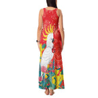 Sulphur-crested Cockatoo Christmas Tank Maxi Dress Australia Gumtree With Golden Wattle