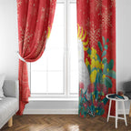 Sulphur-crested Cockatoo Christmas Window Curtain Australia Gumtree With Golden Wattle