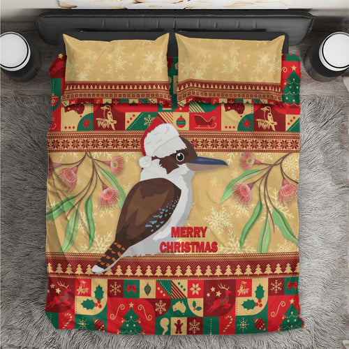 Australia Christmas Bedding Set Kookaburra Santa With Gumtree