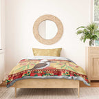 Australia Christmas Bedding Set Kookaburra Santa With Gumtree
