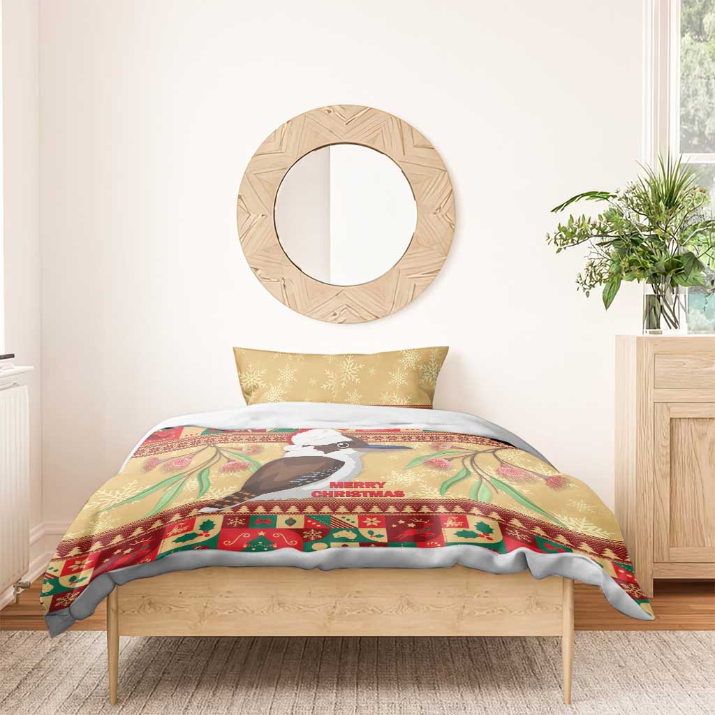 Australia Christmas Bedding Set Kookaburra Santa With Gumtree