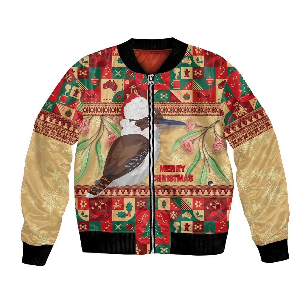 Australia Christmas Bomber Jacket Kookaburra Santa With Gumtree