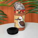 Australia Christmas 4 in 1 Can Cooler Tumbler Kookaburra Santa With Gumtree
