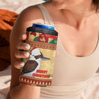 Australia Christmas 4 in 1 Can Cooler Tumbler Kookaburra Santa With Gumtree