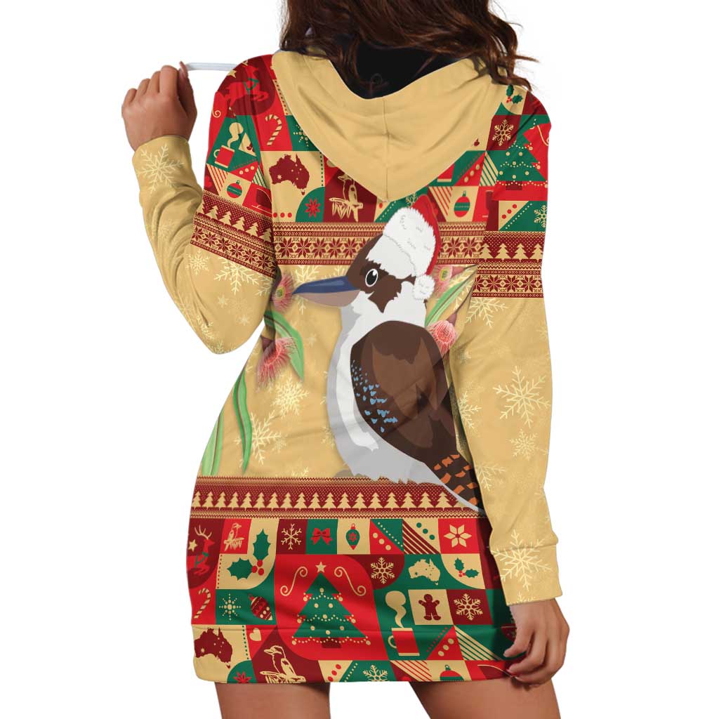 Australia Christmas Hoodie Dress Kookaburra Santa With Gumtree