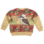 Australia Christmas Kid Ugly Christmas Sweater Kookaburra Santa With Gumtree
