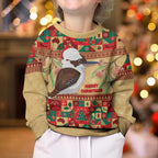 Australia Christmas Kid Ugly Christmas Sweater Kookaburra Santa With Gumtree