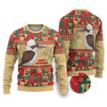 Australia Christmas Ugly Christmas Sweater Kookaburra Santa With Gumtree