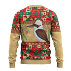 Australia Christmas Ugly Christmas Sweater Kookaburra Santa With Gumtree