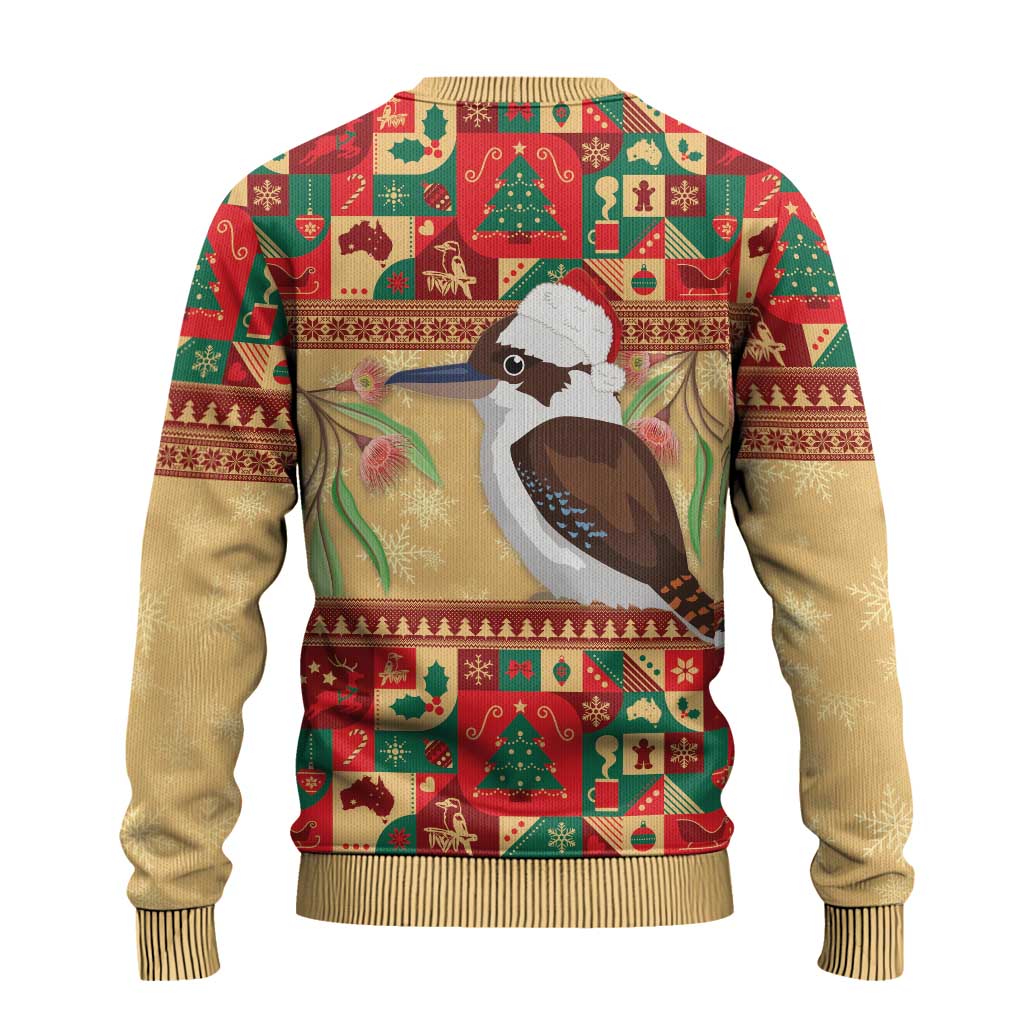 Australia Christmas Ugly Christmas Sweater Kookaburra Santa With Gumtree