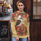 Australia Christmas Ugly Christmas Sweater Kookaburra Santa With Gumtree