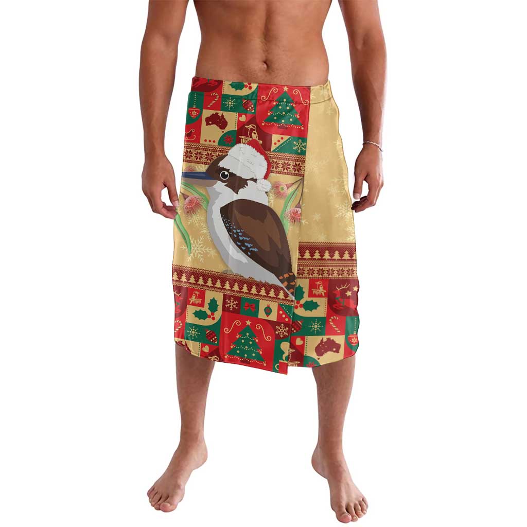 Australia Christmas Lavalava Kookaburra Santa With Gumtree
