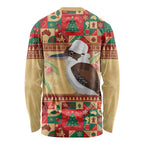 Australia Christmas Long Sleeve Shirt Kookaburra Santa With Gumtree