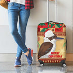 Australia Christmas Luggage Cover Kookaburra Santa With Gumtree