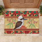 Australia Christmas Rubber Doormat Kookaburra Santa With Gumtree