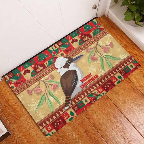 Australia Christmas Rubber Doormat Kookaburra Santa With Gumtree