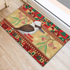 Australia Christmas Rubber Doormat Kookaburra Santa With Gumtree