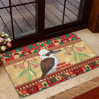 Australia Christmas Rubber Doormat Kookaburra Santa With Gumtree