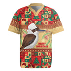 Australia Christmas Rugby Jersey Kookaburra Santa With Gumtree
