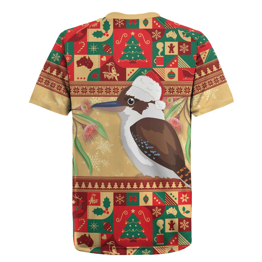 Australia Christmas Rugby Jersey Kookaburra Santa With Gumtree