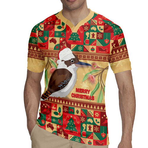 Australia Christmas Rugby Jersey Kookaburra Santa With Gumtree