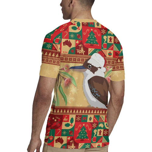 Australia Christmas Rugby Jersey Kookaburra Santa With Gumtree