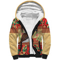 Australia Christmas Sherpa Hoodie Kookaburra Santa With Gumtree