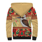 Australia Christmas Sherpa Hoodie Kookaburra Santa With Gumtree