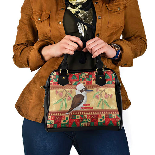 Australia Christmas Shoulder Handbag Kookaburra Santa With Gumtree