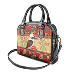Australia Christmas Shoulder Handbag Kookaburra Santa With Gumtree