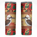 Australia Christmas Skinny Tumbler Kookaburra Santa With Gumtree