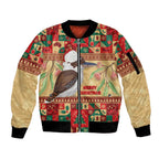 Australia Christmas Sleeve Zip Bomber Jacket Kookaburra Santa With Gumtree