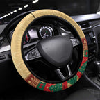 Australia Christmas Steering Wheel Cover Kookaburra Santa With Gumtree