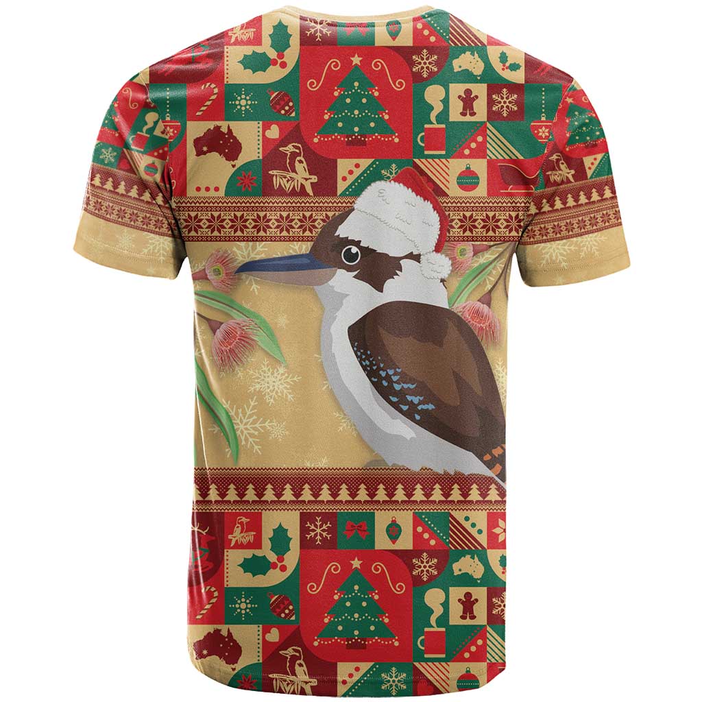 Australia Christmas T Shirt Kookaburra Santa With Gumtree