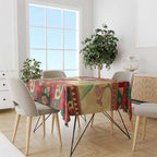 Australia Christmas Tablecloth Kookaburra Santa With Gumtree