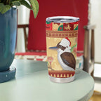 Australia Christmas Tumbler Cup Kookaburra Santa With Gumtree