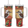 Australia Christmas Tumbler With Handle Kookaburra Santa With Gumtree