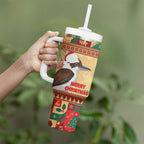 Australia Christmas Tumbler With Handle Kookaburra Santa With Gumtree