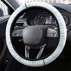 Australia Christmas Steering Wheel Cover Koala Santa With Eucalyptus - Watercolor