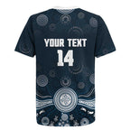 Custom Carlton Football Rugby Jersey Go Blues Aboriginal Art - Aussie Hoodie