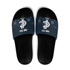 Custom Carlton Football Slide Sandals Go Blues Aboriginal Art - Aussie Hoodie